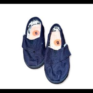 Black Toddler Toms for girls